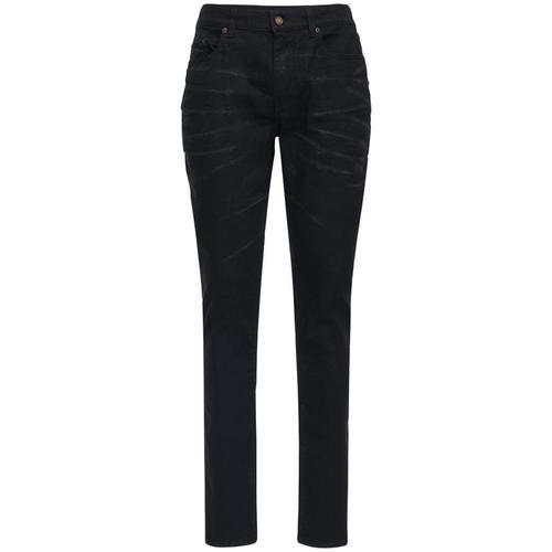 圣罗兰yves saint laurent ysl男款牛仔裤|16cm skinny stretch