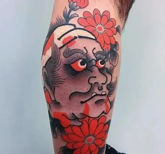 偏日式的传统纹身素材老传统的魅力