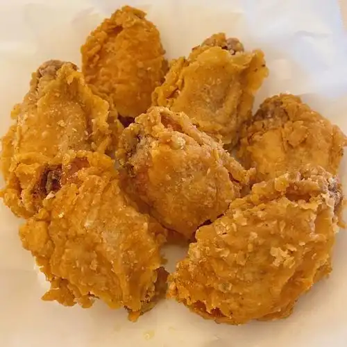 开始没上好浆,也不明白起鳞片是什么意思,从第4,5个鸡翅开始渐入佳境