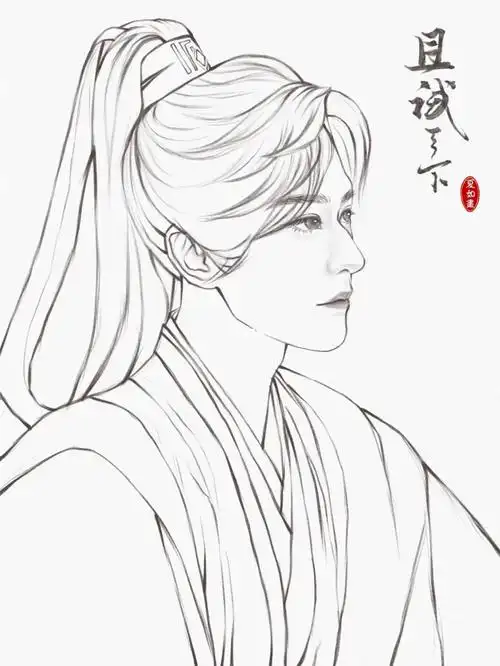 杨洋且试天下手绘