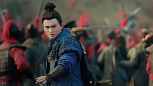 张哲瀚在《神雕侠侣》中饰演耶律齐.(图/翻摄自网路)