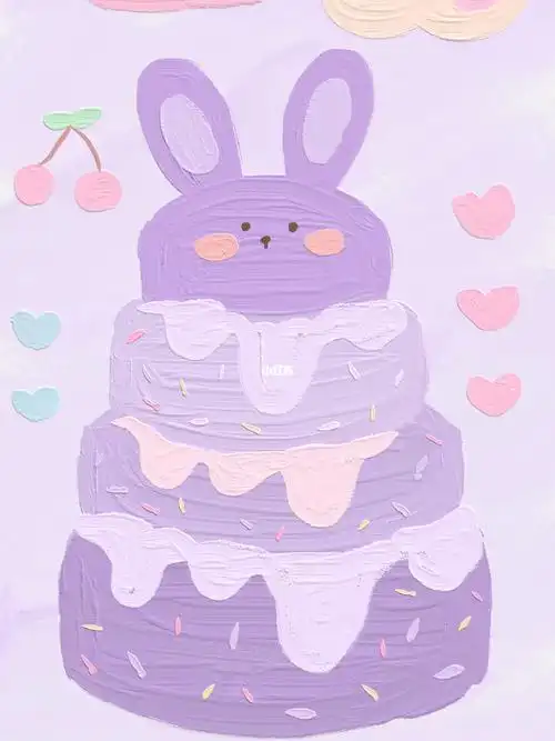 少女心紫色壁纸