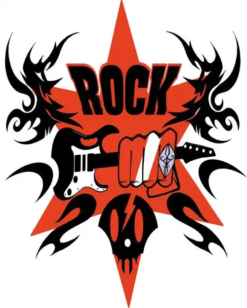新设计了一款图案~送给爱摇滚的朋友们!