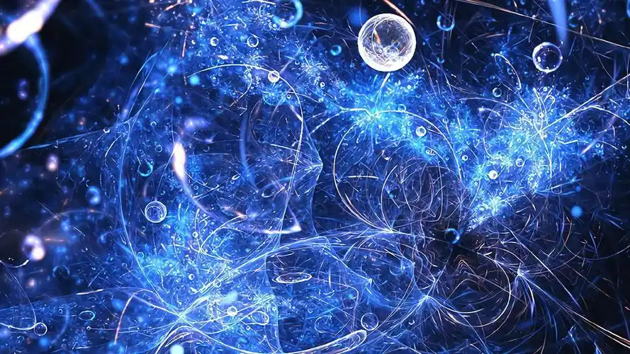 炫彩光影抽象设计桌面壁纸