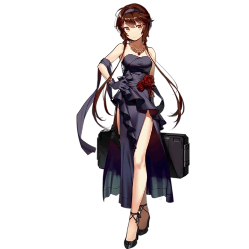 立绘素材二次元枪娘手游官方少女前线画集1400p