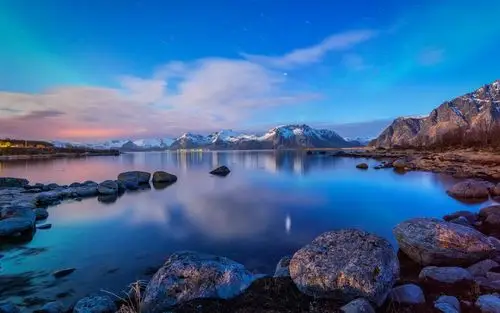 天然美丽的湖光山色,高清图片,电脑桌面-壁纸族