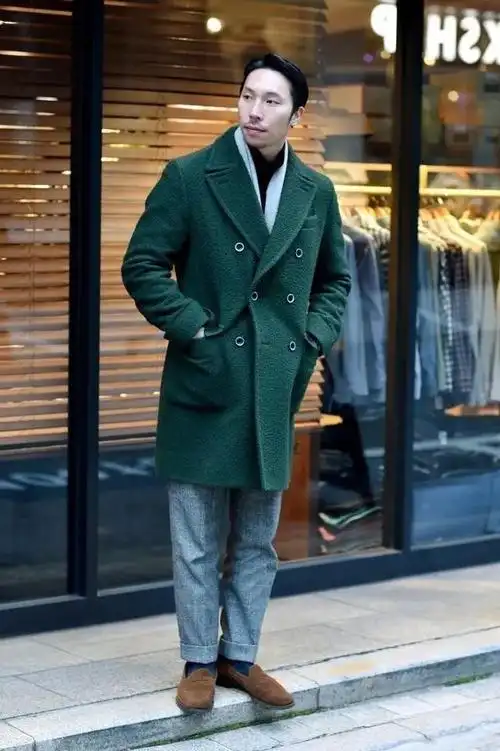 中年男士服装搭配图片大全,建议中年男人:衣不带毛,裤不过踝,穿搭色