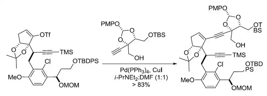 sonogashira反应_催化_进行_化合物