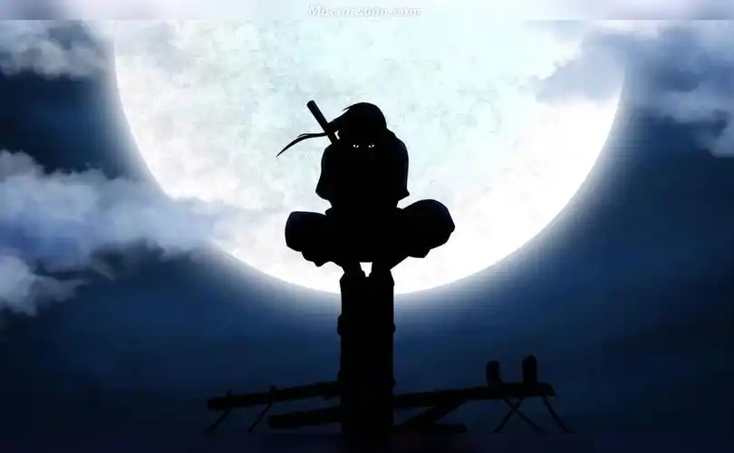 火影忍者宇智波鼬月下mac动态壁纸