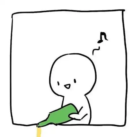 表白图片网 简笔画  正文   这是一套很可爱的表情包两个小白人摸头