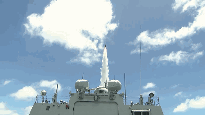 八一最美礼花:东海方向舰炮齐鸣