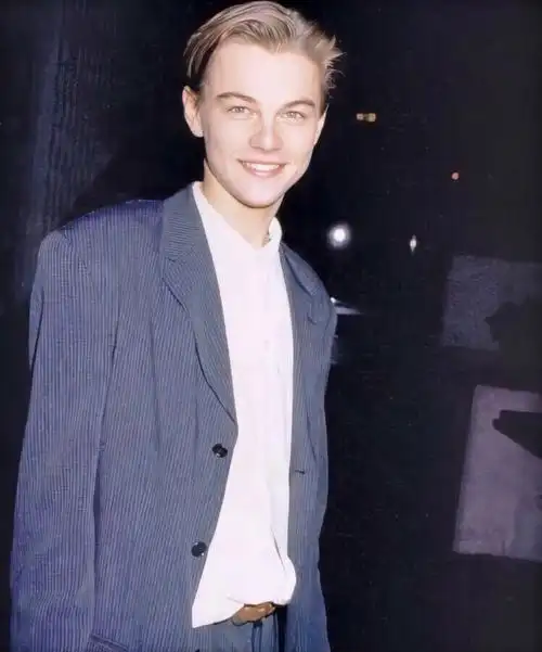 小李子莱昂纳多翩翩少年