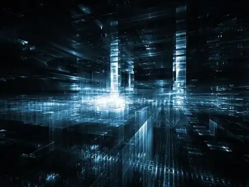 商务风科技感背景图-绿色商务风科技感背景图片设计素材下载_懒人图库