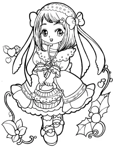 卡通画人物女孩 卡通画人物女孩古风