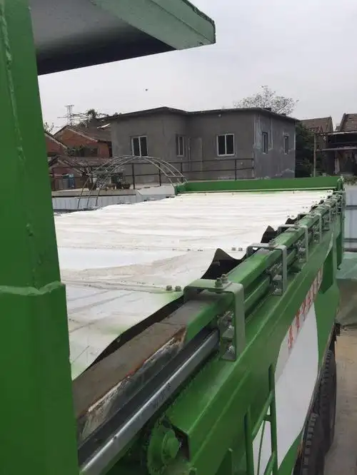 自卸车自动篷布样式的选择二