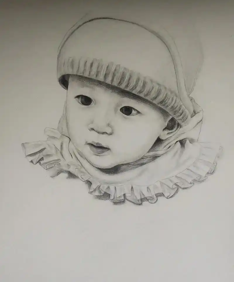 可爱的宝宝#可爱的宝宝搞笑视频 #可爱的宝宝 #宝宝素描  - 抖音