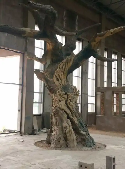 河北仿木假树厂家讲讲影响水泥仿真树寿命的原因_水泥塑山资讯_河北
