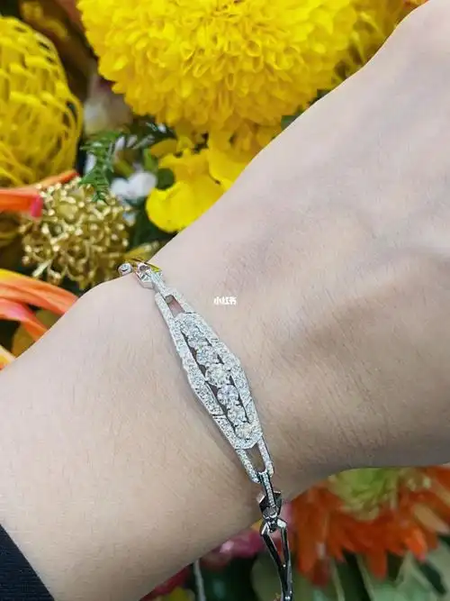 周大福香港tmark系列钻石手链限时低折扣