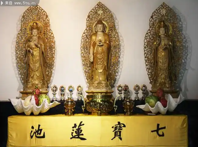 [原创摄影]佛教三圣七宝莲池3361x2484