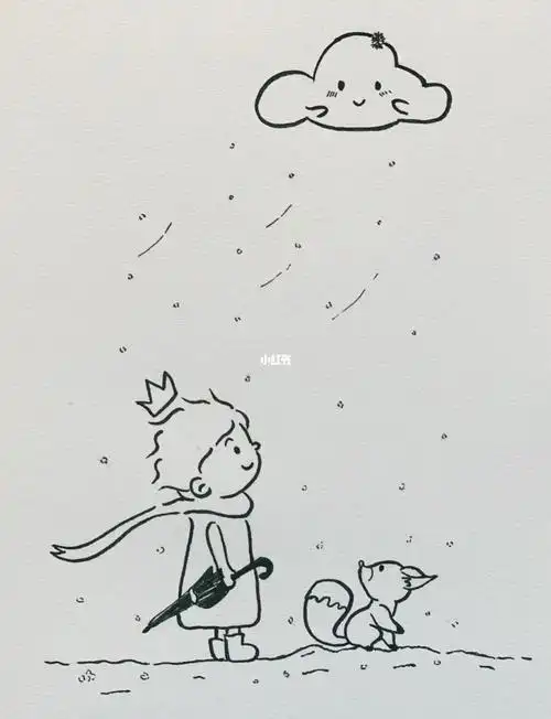 控笔练习打卡  #小王子  #临摹  #简笔画 #卡通 #可爱  #小人 #手