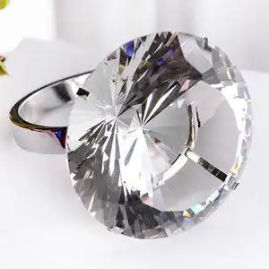 表白神器创意水浪大钻戒道具超大钻石戒指晶求生日礼物z漫婚送女