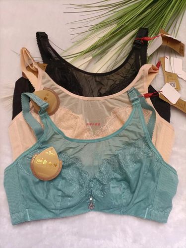 雅怡柔6623文胸性感蕾丝超薄款软圈c杯抹胸款全罩杯大胸显小聚拢