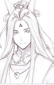 q版简单古风美男简笔画