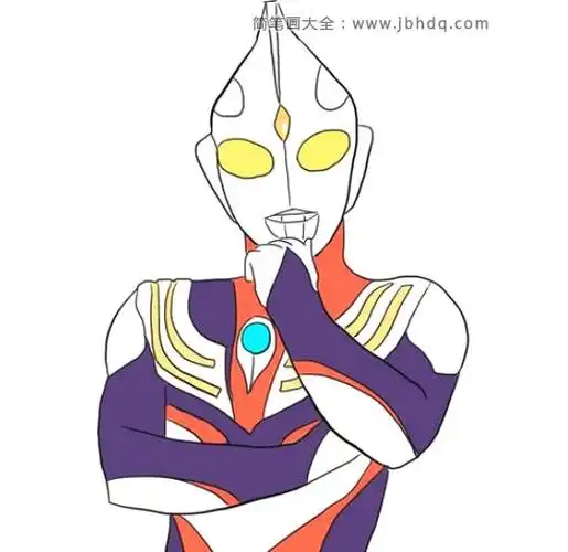 思考中的迪迦奥特曼