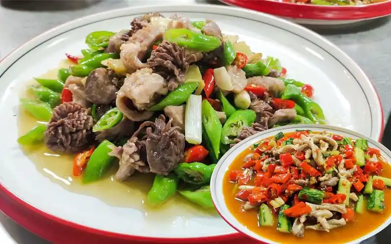 用猪肚来做传统老菜——火爆双脆,还能得一道江湖菜