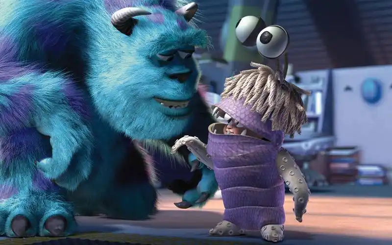 电影,影视,动画,怪物大学,怪兽电力公司,怪兽大学,电影,壁纸《怪兽