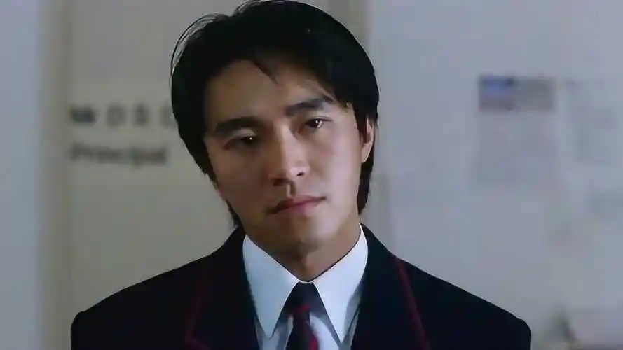 逃学威龙上学时期周星驰到底有多帅满脸青涩小鲜肉一枚