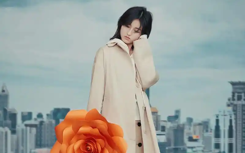 张子枫杂志封面写真图片桌面壁纸