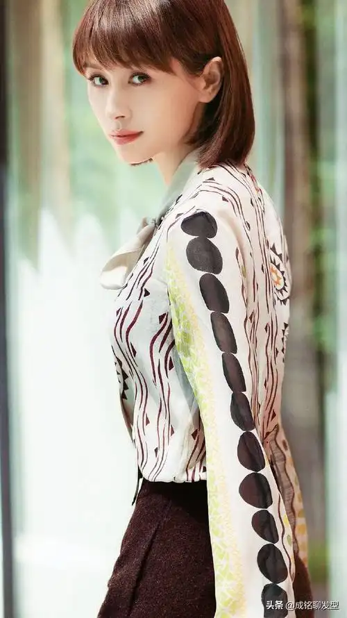 盘点王子文的时尚短发,每一款都美出新高度,小个子女生来看看吧