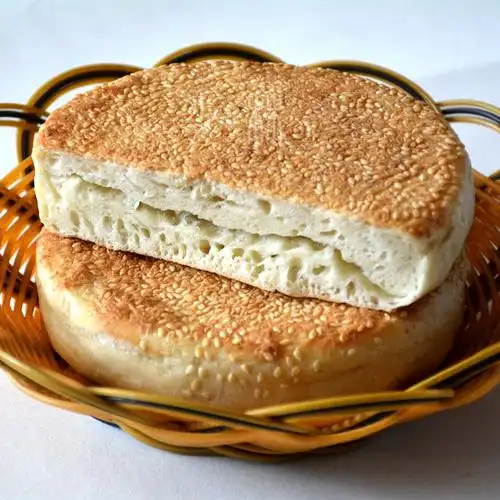 河南特产登封烧饼芝麻焦盖饼山东土炉大饼传统手工地方小吃土特产