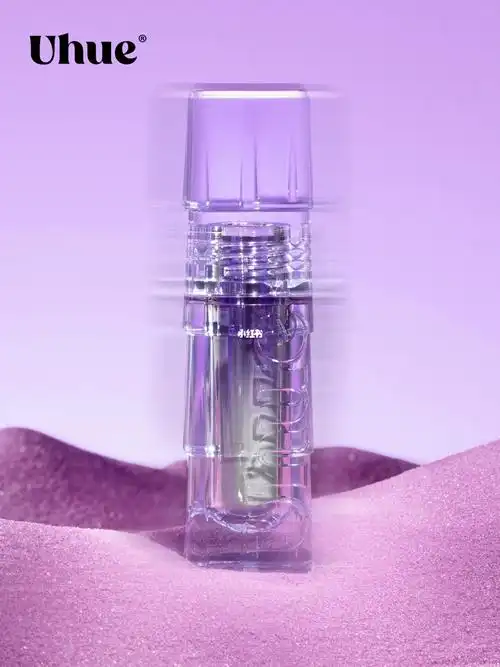 上新属于少女的银紫色浪漫uhue唇蜜