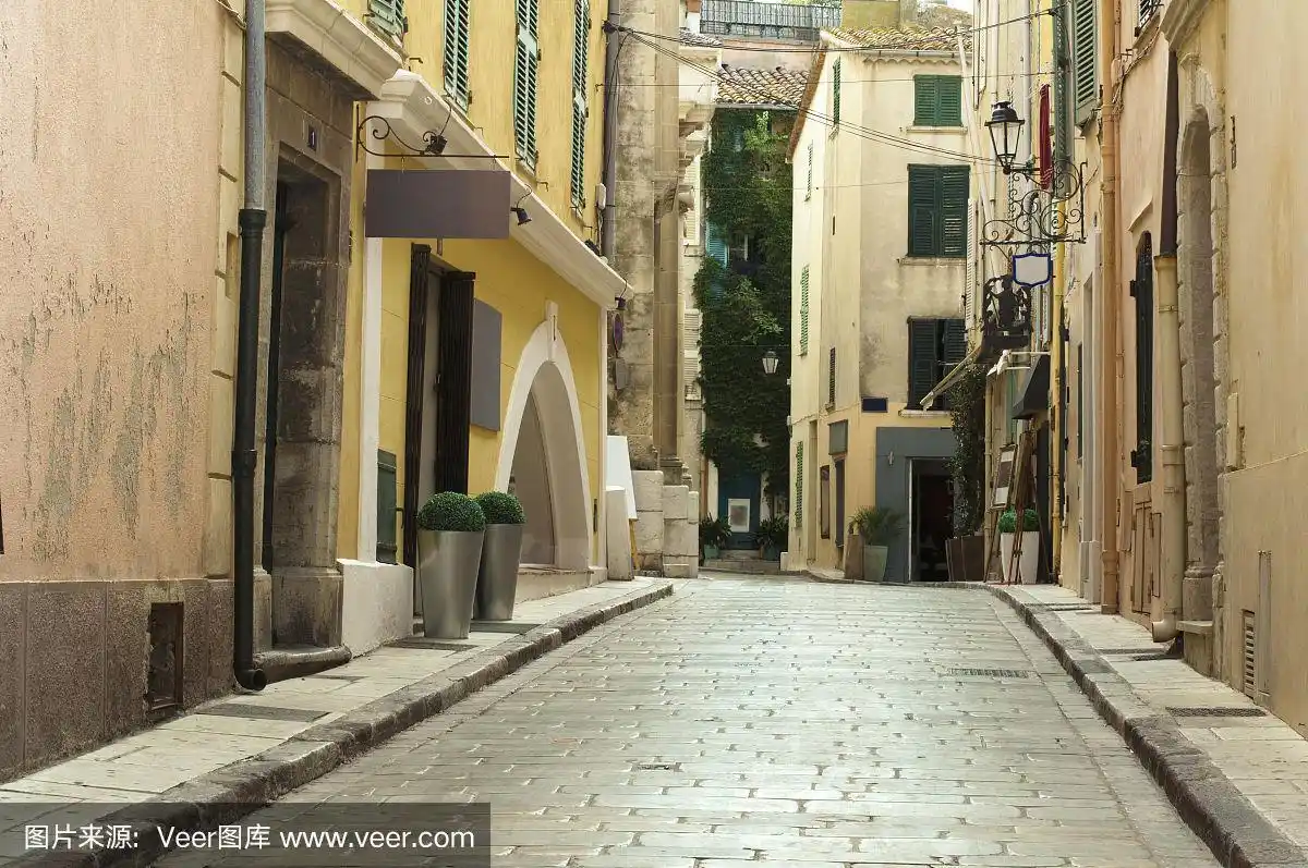 旧街道和旧建筑