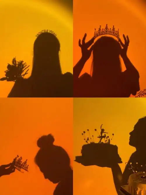 生日氛围感照片