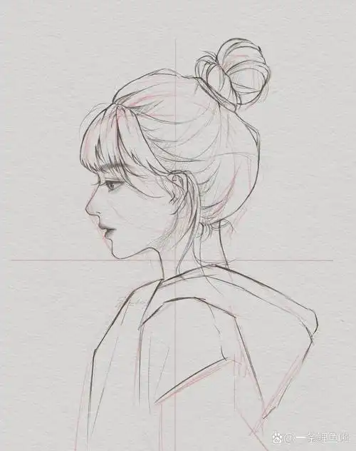 桑稚 | 赵露思 #画画的日常# #手绘# #画画# #女生头像# #少女线稿