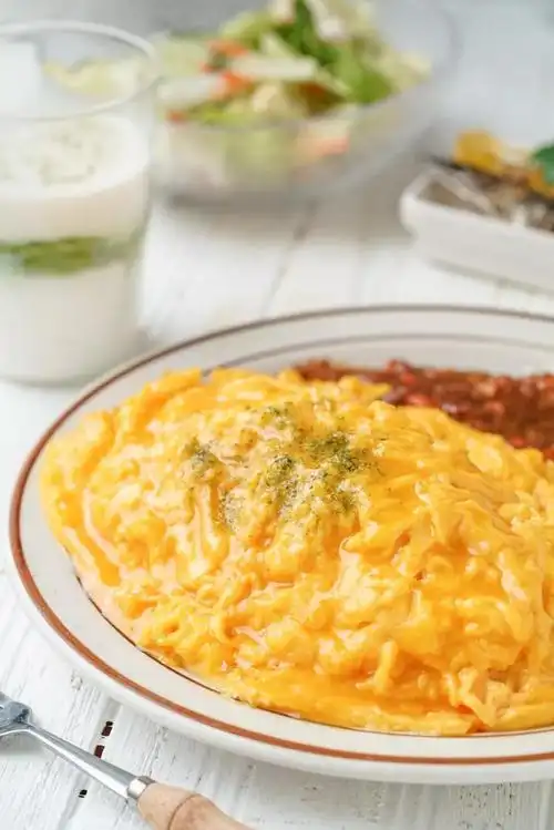 用了100 个鸡蛋才学会的流心蛋包饭,不看看对得起我吗?