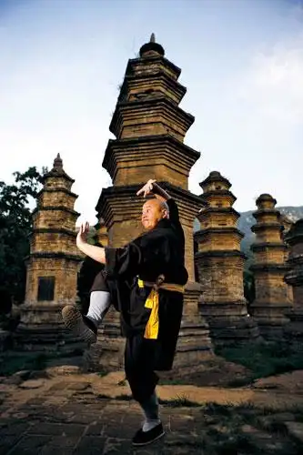 塔林练功的少林武僧延敖