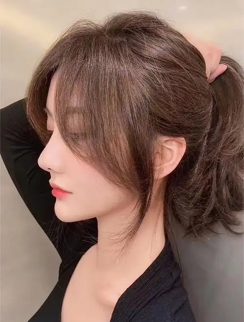 2022-04-11 06:39:29颜色:两片装【25cm】摩卡棕尺码:八字刘海片好