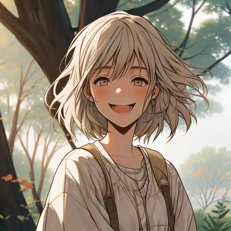 91ins森系动漫女生头像98 探索ins上的慵懒风森系动漫女生头像,每