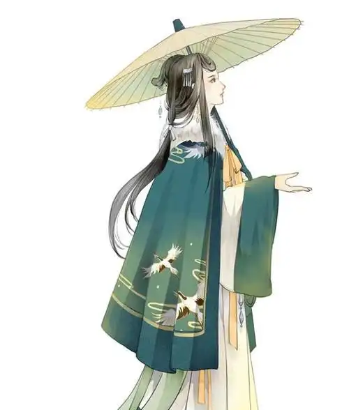 撑伞古风女子,配上这些雨声诗词,这恐怕就是人们喜欢雨的原因吧