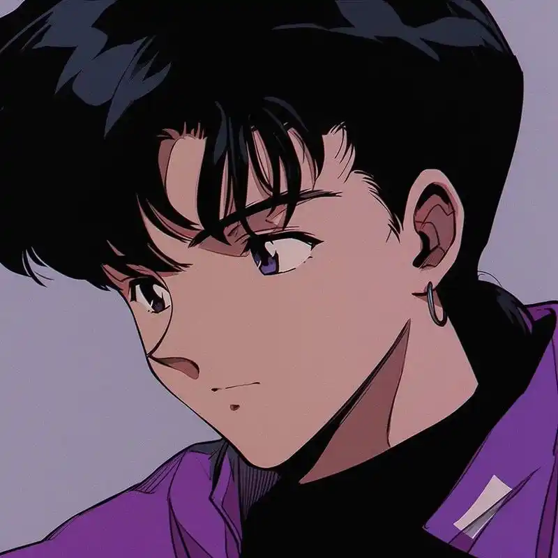 旧漫头像(08)|90s复古漫画头像-男生系列② 94再来一组男生头像