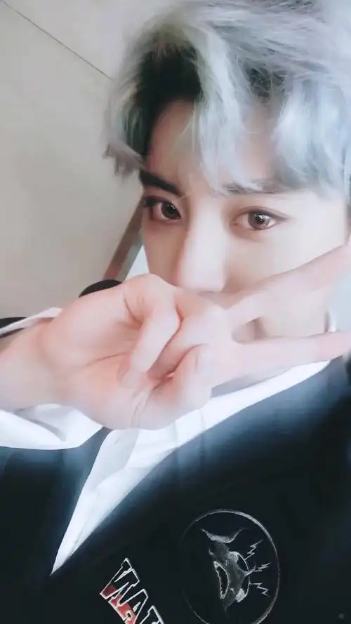 exo朴灿烈自拍壁纸系列