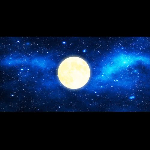 鱼缸背景贴纸星球月亮高清图水族箱星空地球3d立体画个性壁纸自粘