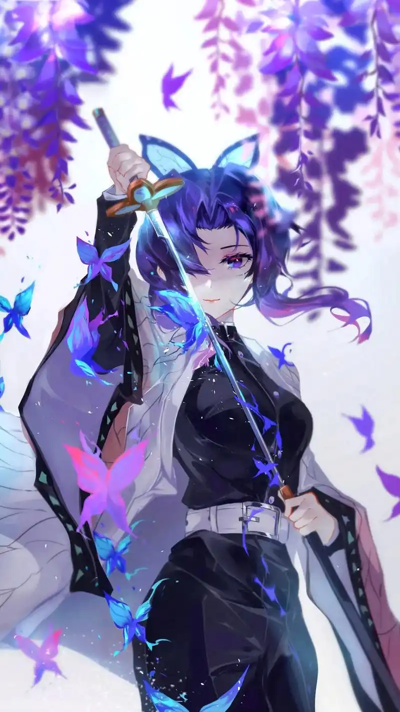 鬼灭之刃 #蝴蝶忍 #壁纸分享 #送你一张壁纸 - 抖音