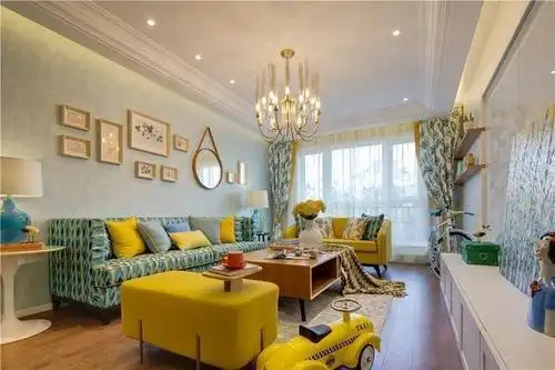 这大概是我见过的最美的装修案例了,色彩搭配很棒!