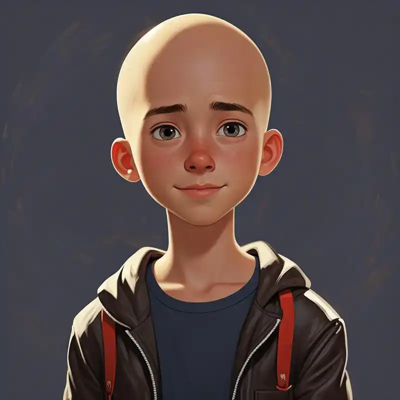 男生光头头像,真的很帅99