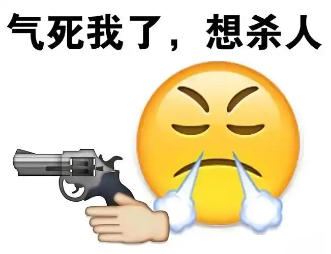 气死我了,我想开枪杀人